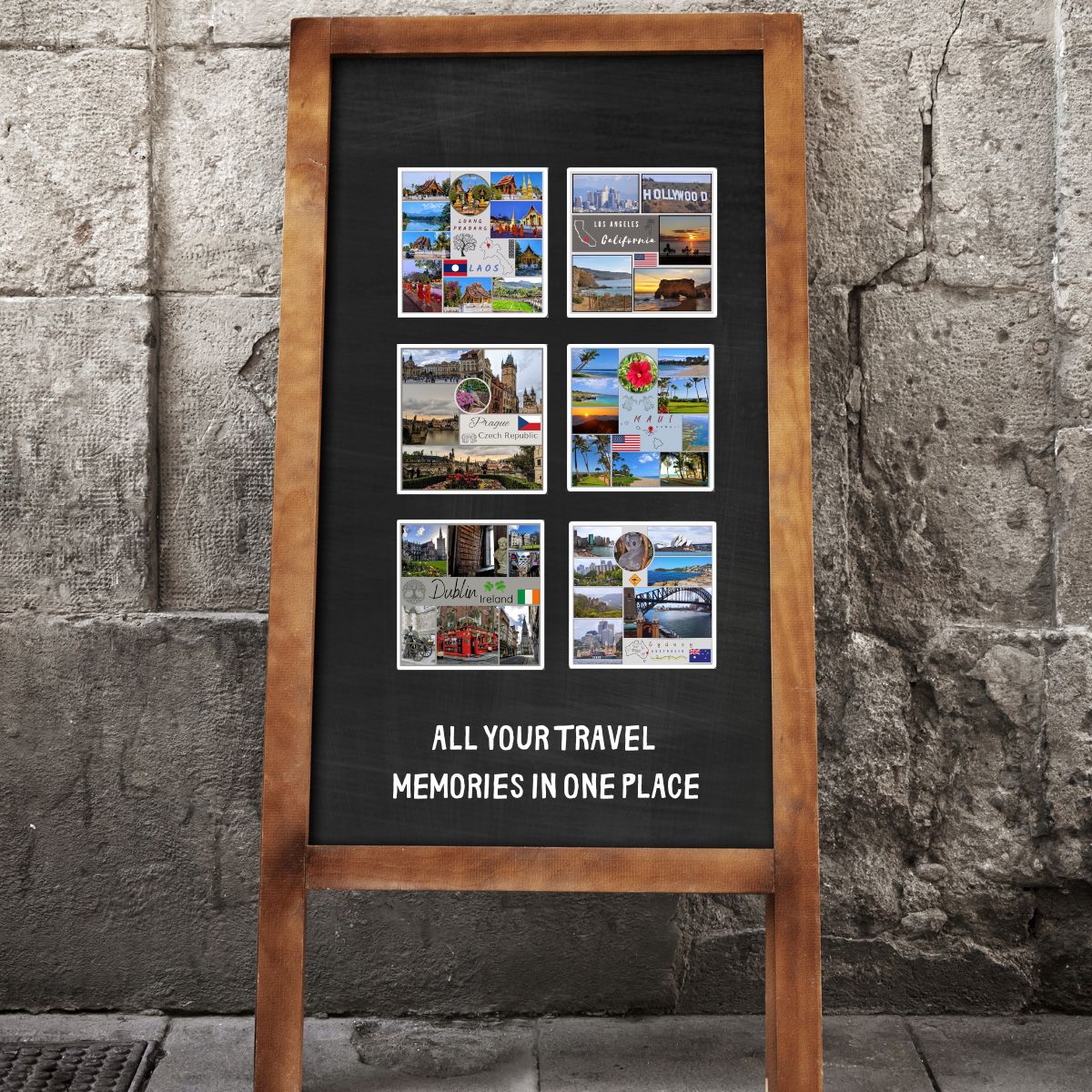 Premium Luang Prabang Laos Travel Magnet – Custom Souvenir & Gift