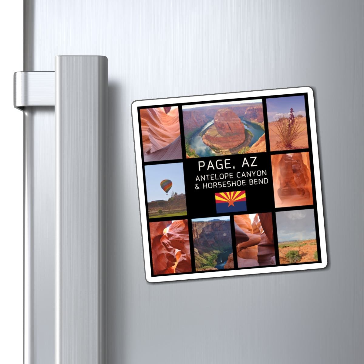 Premium Page Arizona Travel Magnet – Custom Antelope Canyon Souvenir & Gift