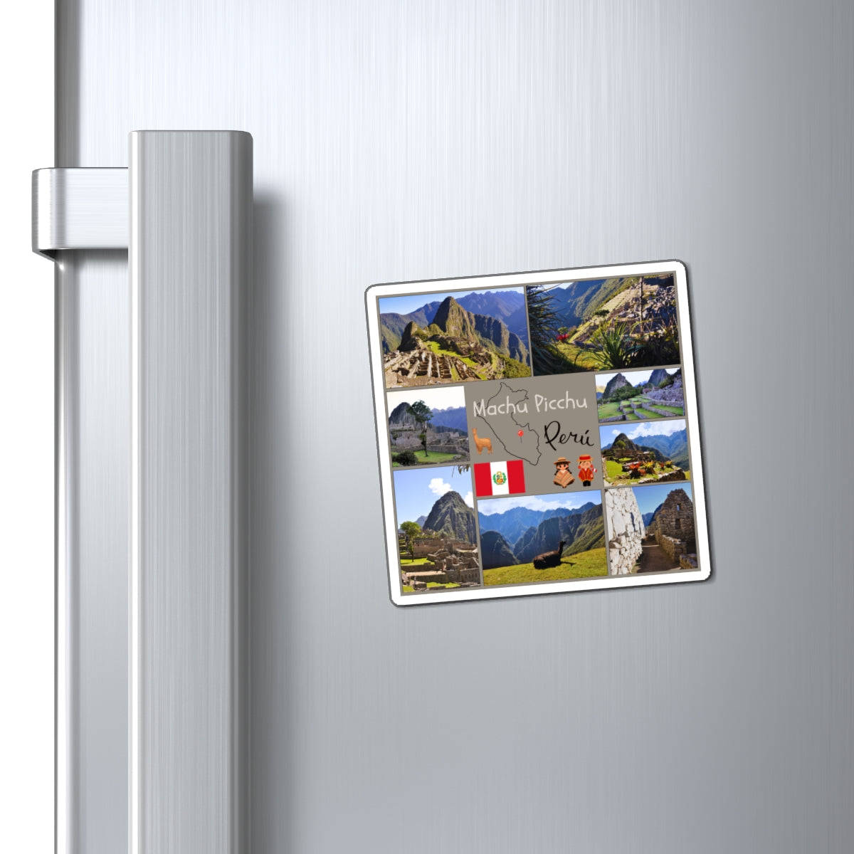 Machu Picchu Peru Travel Magnet – Lost City of the Incas Souvenir