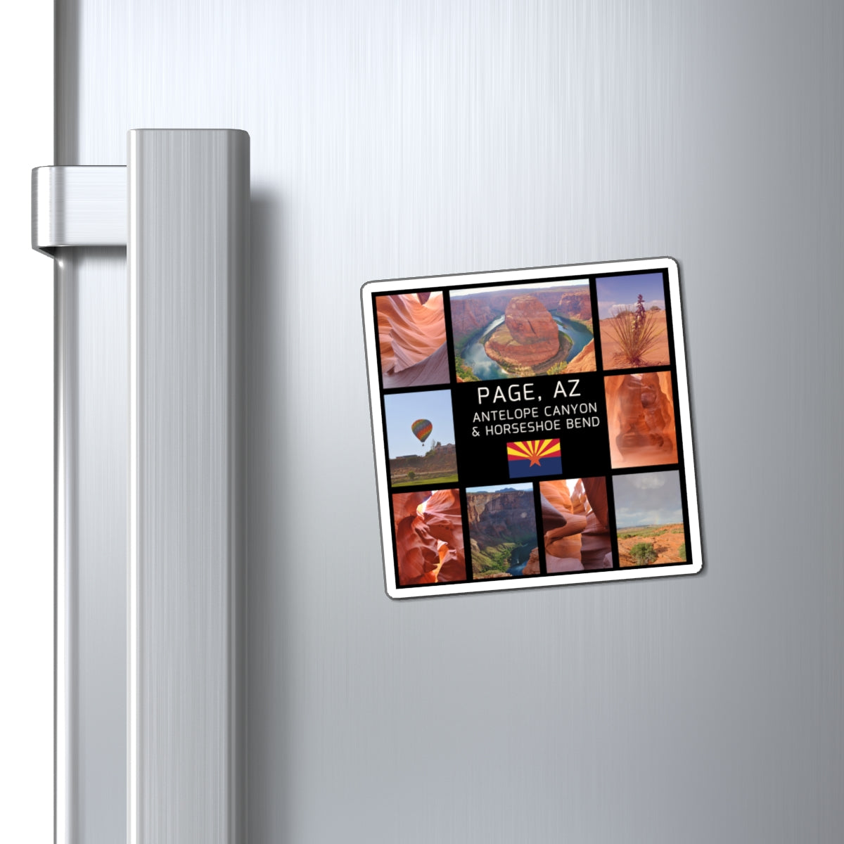 Premium Page Arizona Travel Magnet – Custom Antelope Canyon Souvenir & Gift