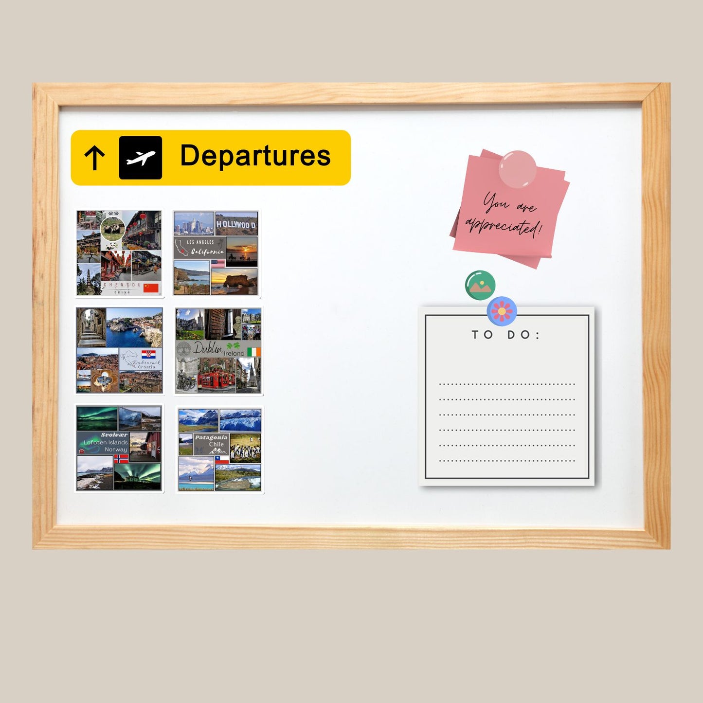 Chengdu, China Fridge Magnet - Souvenir Gift Collection Craft