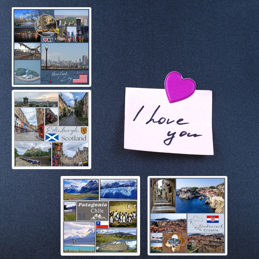New York City Travel Magnet – Iconic NYC Skyline Souvenir