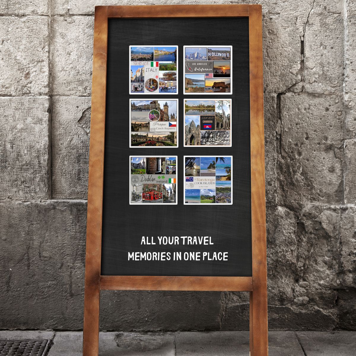 Florence Italy Matte Vinyl Magnet | Firenze Ponte Vecchio Tuscan Fridge Decor