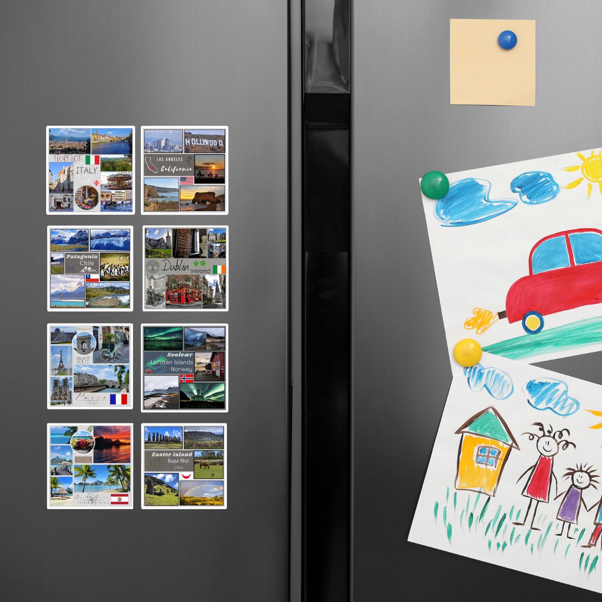 Florence Italy Matte Vinyl Magnet | Firenze Ponte Vecchio Tuscan Fridge Decor