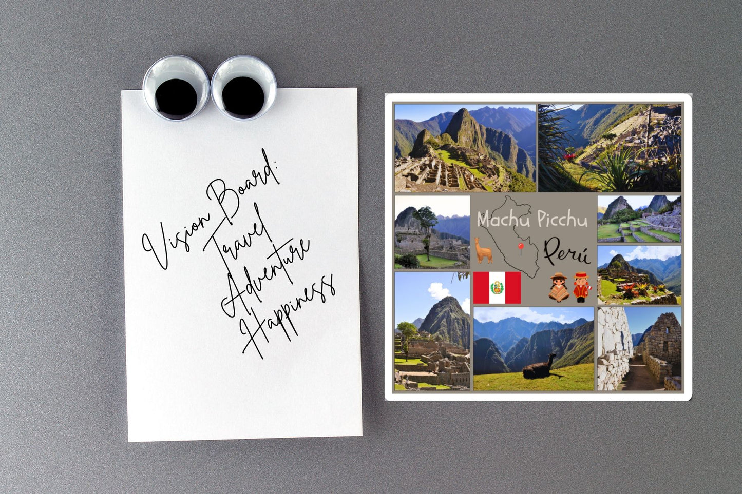 Machu Picchu Peru Travel Magnet – Lost City of the Incas Souvenir